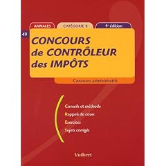Concours de contr�leur des imp�ts : Cat�gorie B