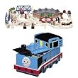 THOMAS THE TANK WOODEN TRAIN DELUXE ROUNDHOUSE SET