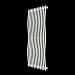 Mancini White Vertical Wave Radiator 1200 x 500 mm