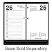 At-A-Glance(R) Two-Color 2004 Desk Calendar Refill, 3 1/2in. x 6in.