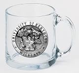 Kentucky Wildcats 13 oz. Clear Coffee Mug