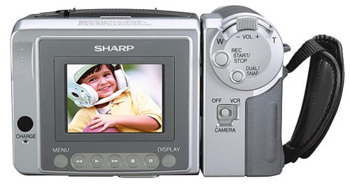 Sharp VLAH151U Hi8 Viewcam W/ 3 Color LCD Screen, Picture in Picture & Remote Control