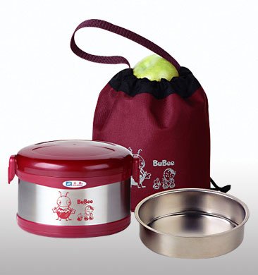 Bubee J-950EB Stainless Steel Vacumm Lunch Jar