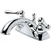 1 Handle Brass Handle & Hub Trim Kit Bell Hub Polished Chrome