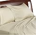 Royal Heritage Home 1000-Thread Count 100% Cotton Single Ply Sateen King Sheet Set, Stone