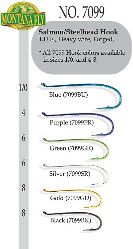 Salmon/Steelhead Hooks MFC 7099 Tying Material