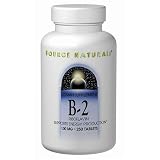 Vitamin B-2 (Vitamin B2) Riboflavin 100mg 250 tabs from Source Naturals