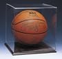Wood Finish Basketball Display Case