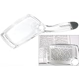 Reading Magnifier 2X 6X Sight Savers Hand Held Tool