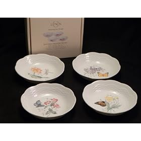 Buy Lenox Butterfly Meadow Basket Fruit Dishes Set(s) Of 4