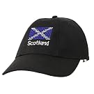 Scotland Flag Design Diamante Baseball Cap