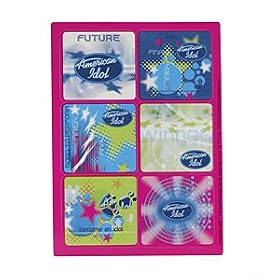 American Idol Sticker Sheets (4) by Birthday Express
