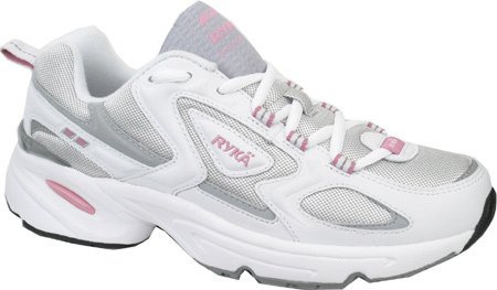Women's Ryka Solace - White/Silver/Palm Pink