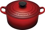 Le Creuset Enameled Cast-Iron 2-Quart Round French Oven, Red