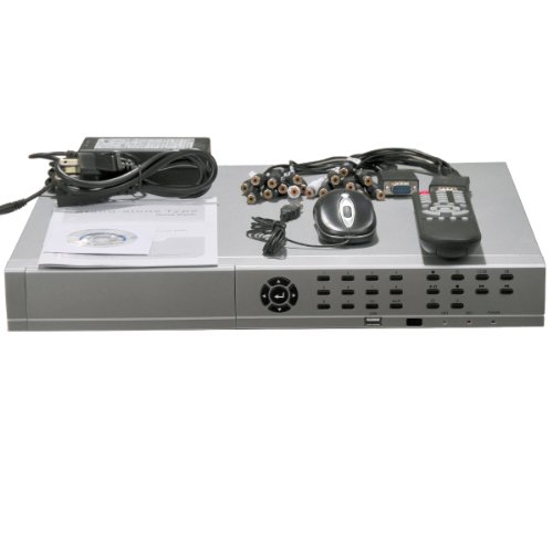 VideoSecu CCTV 16 Channel Video Audio H.264 Security Surveillance DVR Real Time Stand Alone Digital Video Recorder Support iPhone Google Phone with 1TB (1000GB) SATA Hard Drive DVP526D 1YV