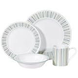 Corelle Lifestyles 16-Piece Dinnerware Set, Service for 4, Maritime