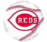 6 Licensed MLB Cincinnati Reds 18  Foil Balloons Great For Parties And Team Spirit