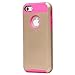 iPhone 5S Case, iPhone 5 Case, AUMIAU Dual Layer Hybrid Luxury Fashion Shockproof Soft Hard Case Cover for Apple iPhone 5/5S