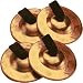 Toca Finger Cymbals - 2 Pairs