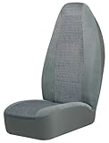 Auto Expressions 5078476 Grey Fairfield Universal Bucket Seat Cover, Pack of 2