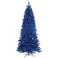 Paradise Tinsel Tree - Blue (7')