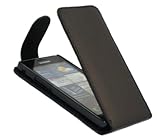 iTALKonline BLACK FlipMatic Easy Clip On Vertical Flip Pouch Case Cover wit ....