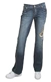 Apple Bottoms - Apple Bottoms Distress Jeans w/ Integrated Back Pockets