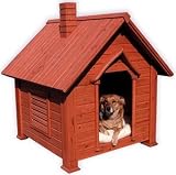 Medium Cedar Chalet Dog House