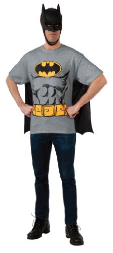 mens batman shirt with cape