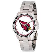 Arizona Cardinals NFL Mens Coach Series Stainless Steel Watch