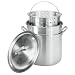 Price Comparison : Bayou Classic 4042 42-Quart All-Purpose Aluminum Stockpot with Steam and Boil Basket