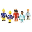 Fireman Sam - Set of 5 Articulated Figures'