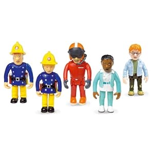 Fireman Sam – Set of 5 Articulated Figures