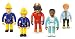 Toys : Fireman Sam - Set of 5 Articulated Figures