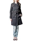 Kookai - Trench Long Bicolore - Femme
