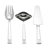 Thomas O'Brien Marielle Stainless Steel 3 Piece Flatware Serving Set