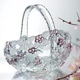 Venezia Heirloom Crystal Basket w/Handle