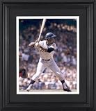 Atlanta Braves Hank Aaron 8X10 Framed Photograph By Mounted Memories