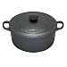 Le Creuset Cast Iron Round Casserole, Granite, 22 cm