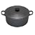 Le Creuset Cast Iron Round Casserole, Granite, 22 cm