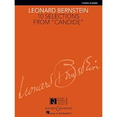 10 Selections from Candide: Klavier 4-h�ndig.