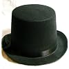 schwarzer Zylinder Karneval Fasching g�nstig Hut