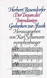 Der Traum des Intendanten - Gedanken zur Musik - Herbert Rosendorfer