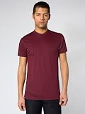 Buy : American Apparel Poly-Cotton Short Sleeve Crew Neck Large-brown