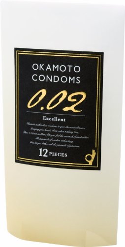 【OKAMOTO CONDOMS 0.02 Excellent】 オカモト コンドームズ 0.02 エクセレント 1箱12個入