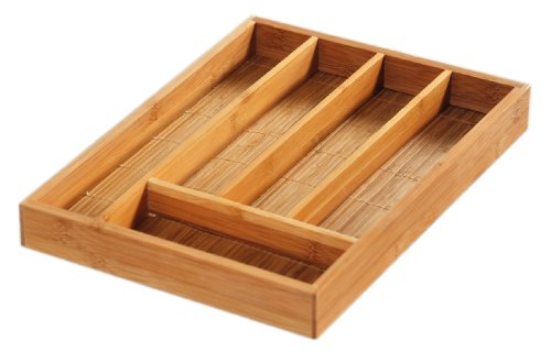 Kesper 57083 Besteckkasten Bambus 26 x 35 x 4 cm