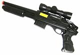 M47A Spring Powered Black Airsoft Shotgun with Laser