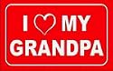 I LOVE MY GRANDPA 11 oz. White Mug