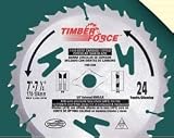 Amana Tool 185-240B 7-1/4 24 Tooth TimberForce Saw Blade 5/8 arbor with diamond knockout