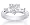 1.27Ct. 14K. White Gold Certified Heart Shape Diamond Engagement Ring